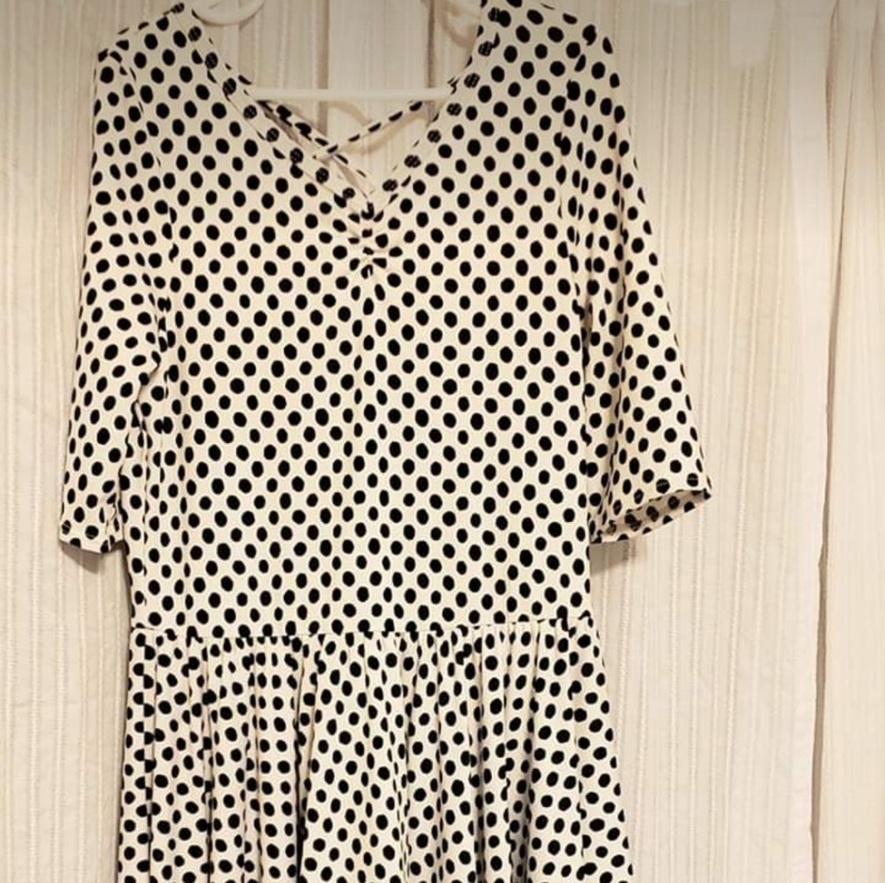 Dot Dot Smile Ballerina Swing Dress, sz10